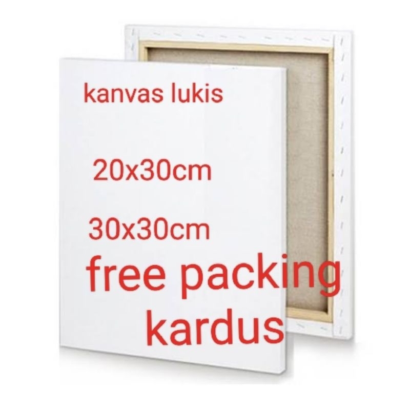 

kanvas lukis 30x30cm 20x20cm kwalitas premium
