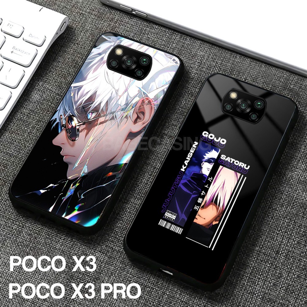 Case Poco X3 Casing Terlaris Anime Jujutsu Terbaru Casing Poco X3 Pro Hardcase Sofcase Premium Glosy