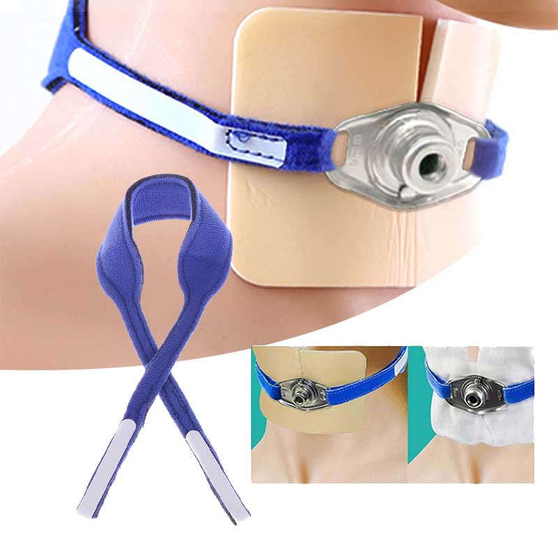 Tracheostomy Belt Tali Trakeostomi Adjustable Tracheotomy Tube Pad Tracheostomy Gauze Pad busa Trake