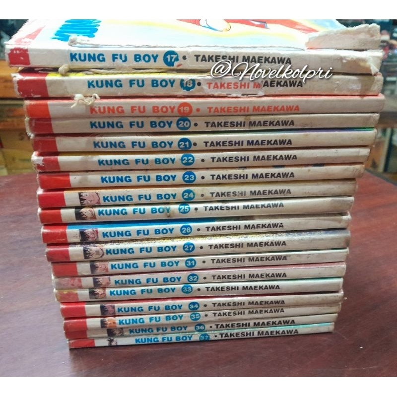 Komik Kungfu Boy SET 18 Buku