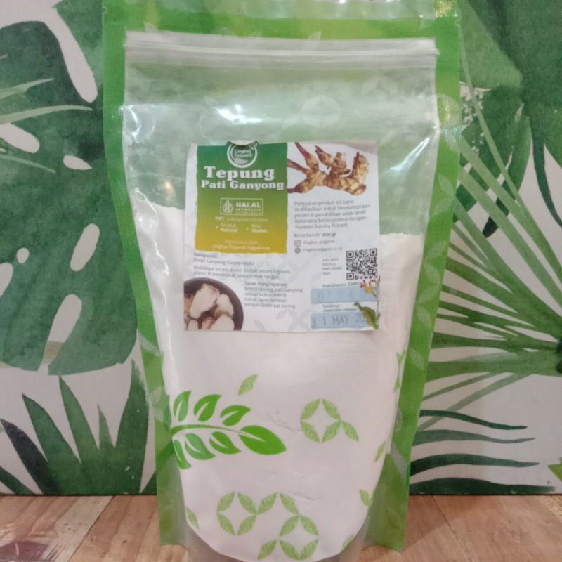 

Tepung Pati Ganyong Lingkar Organik 500gr