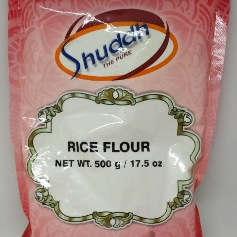

RICE FLOUR SHUDDH 500G / Tepung Beras