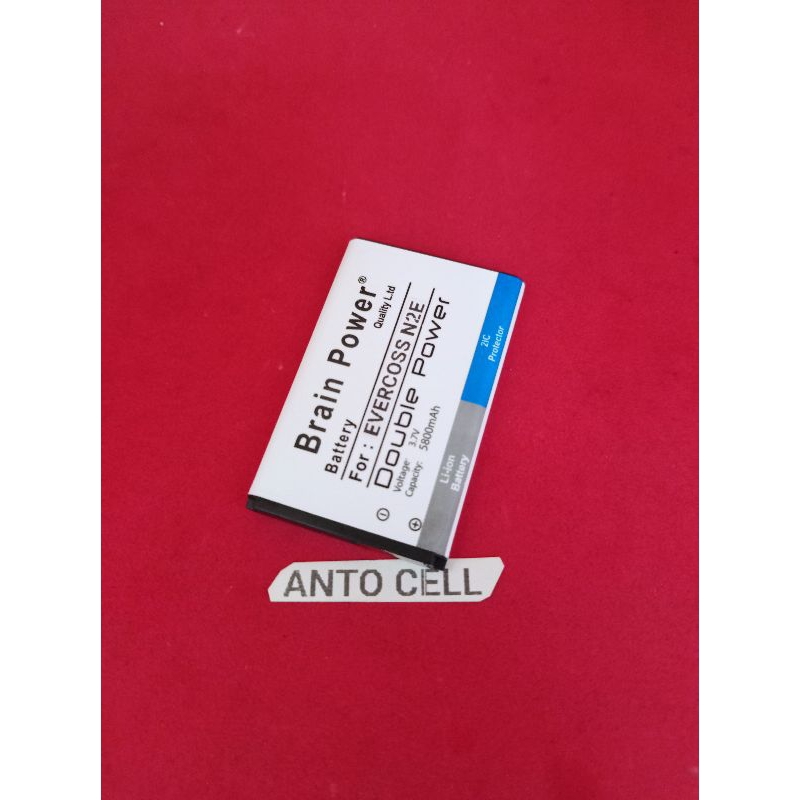 Baterai batre Cross / Evercoss N2E double Power battery hp