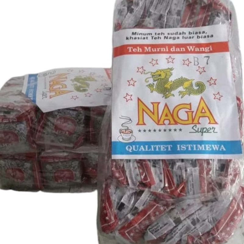 

TEH NAGA / TEH SEDUH KHAS MALANG 1 BAL / 5 PACK / 50PCS