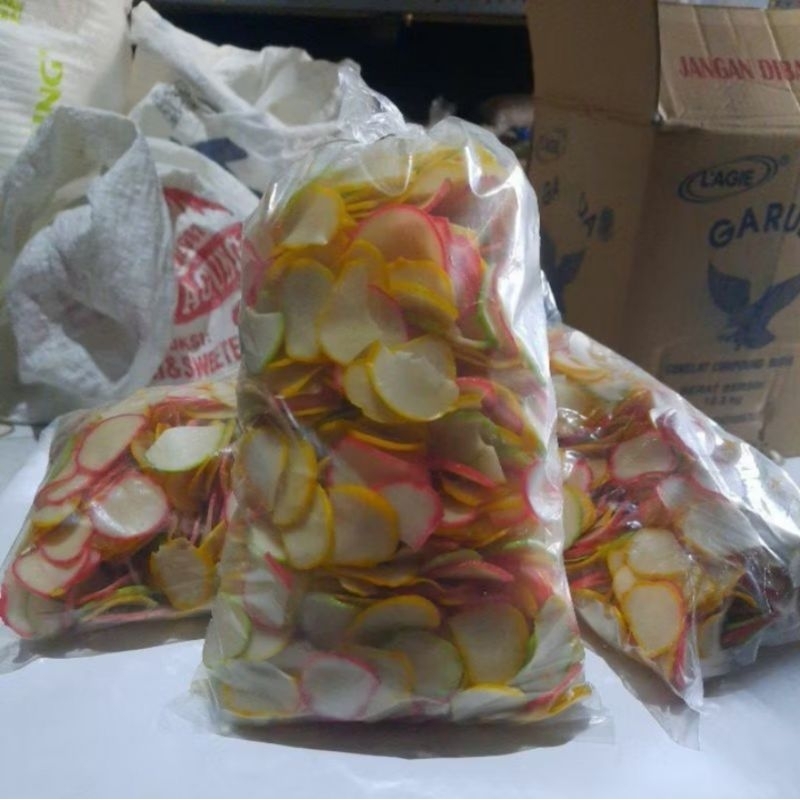 

Kerupuk Bawang Warna Warni Teratai 250 gram