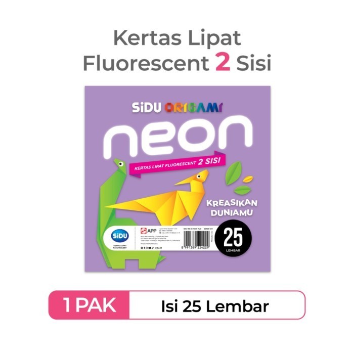 

SiDU Kertas Origami Neon 20 x 20 cm
