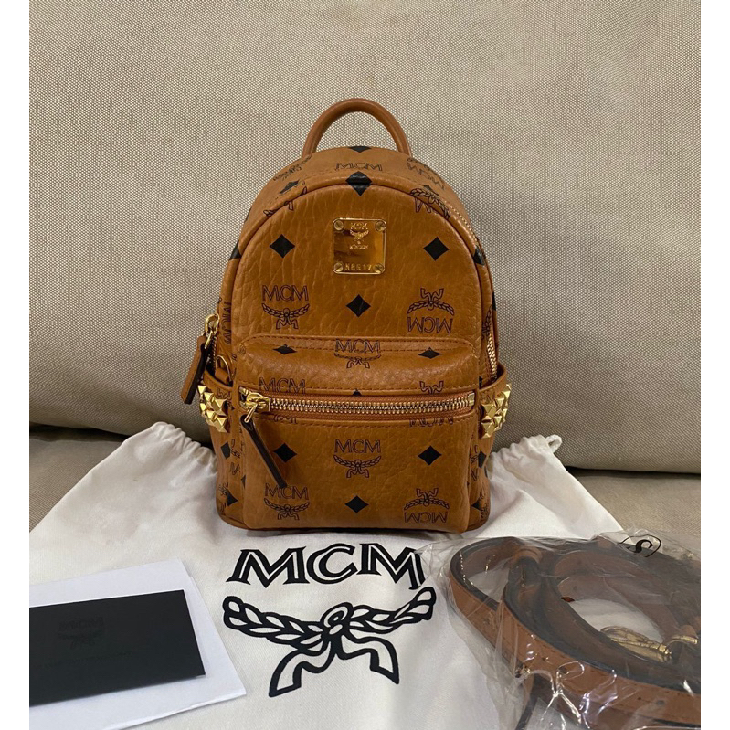 MCM Mini backpack bebeboo 2022 preloved