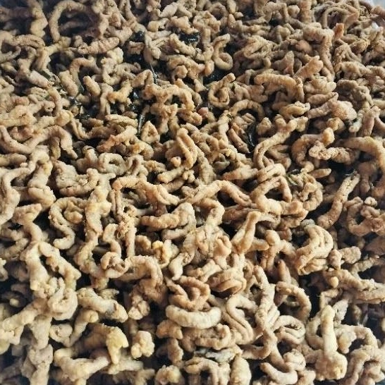

usus crispy original asin gurih daun jeruk 1kg