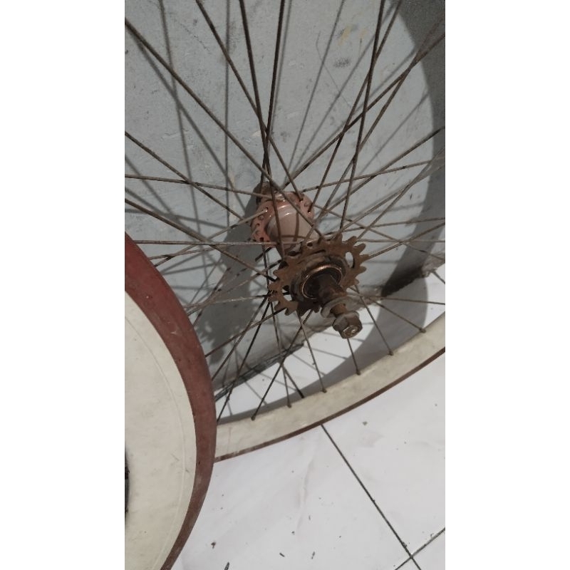 wheelset fixie bekas