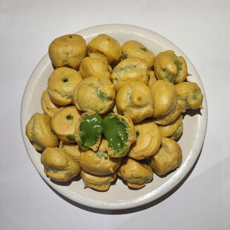 

Soes kering Greentea Matcha