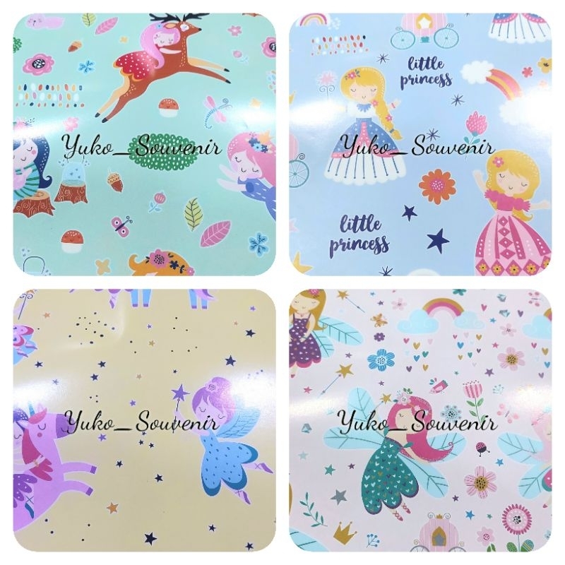 

Kertas Kado glossy Gambar Fairy Kertas Kado Kiky Fairy