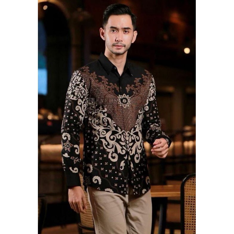 KODE D32Y batik kemeja pria