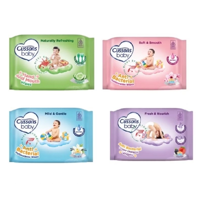 CUSSONS BABY WIPES/CUSSONS TISU BASAH BABY BUY 1 GET 1