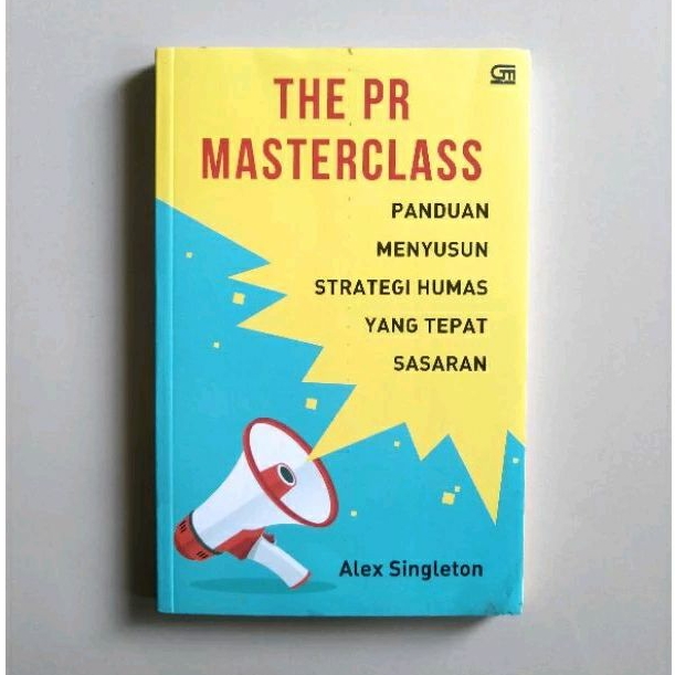 (Preloved) The PR Masterclass - Alex Singleton. Original Bekas