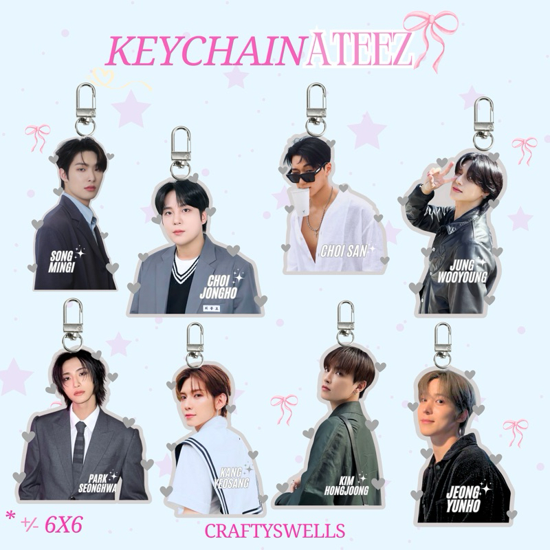 KEYCHAIN ATEEZ | KEYCHAIN KPOP