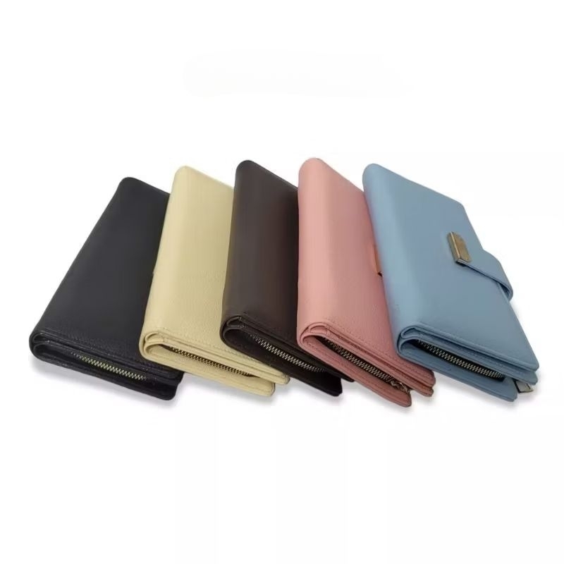DOMPET PANJANG SKARN MILLA - DOMPET WANITA PENGATUR KEUANGAN BULANAN - DOMPET DISIPLIN KEUANGAN - FR
