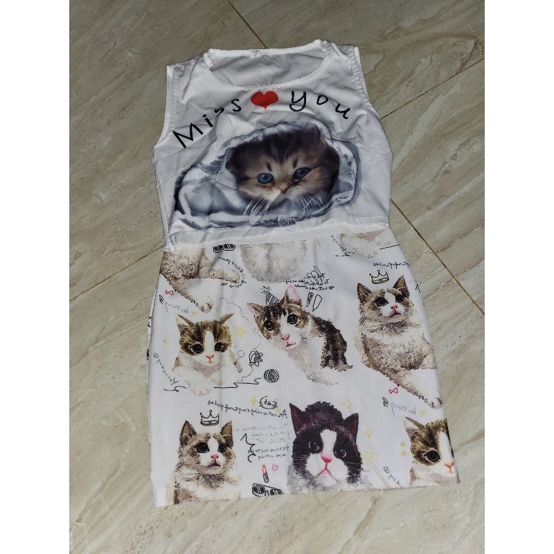 BAJU ANAK KUCING