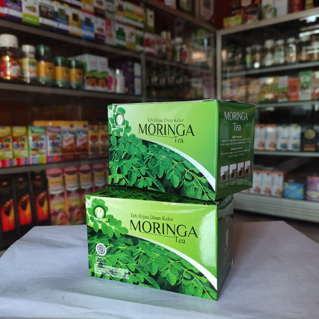 

Teh Celup Daun Kelor Moringa Asli Original