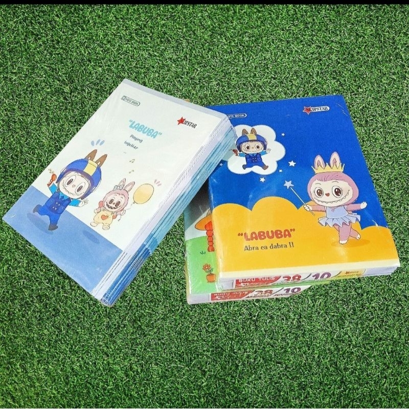 

Buku tulis karakter KUROMIE / CINNAMOROL (38 lembar 10 buku)