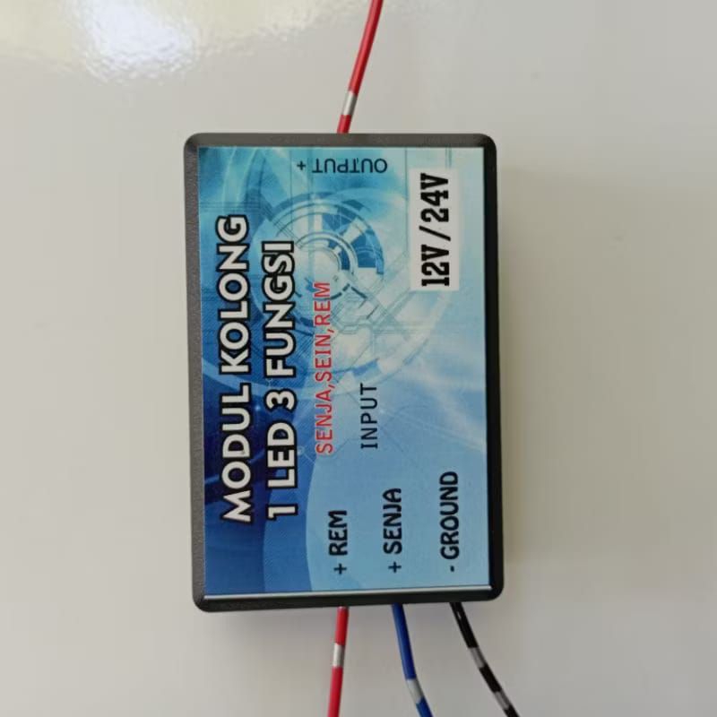 MODUL LAMPU KOLONG 3FUNGSI 12VOLT-24VOLT