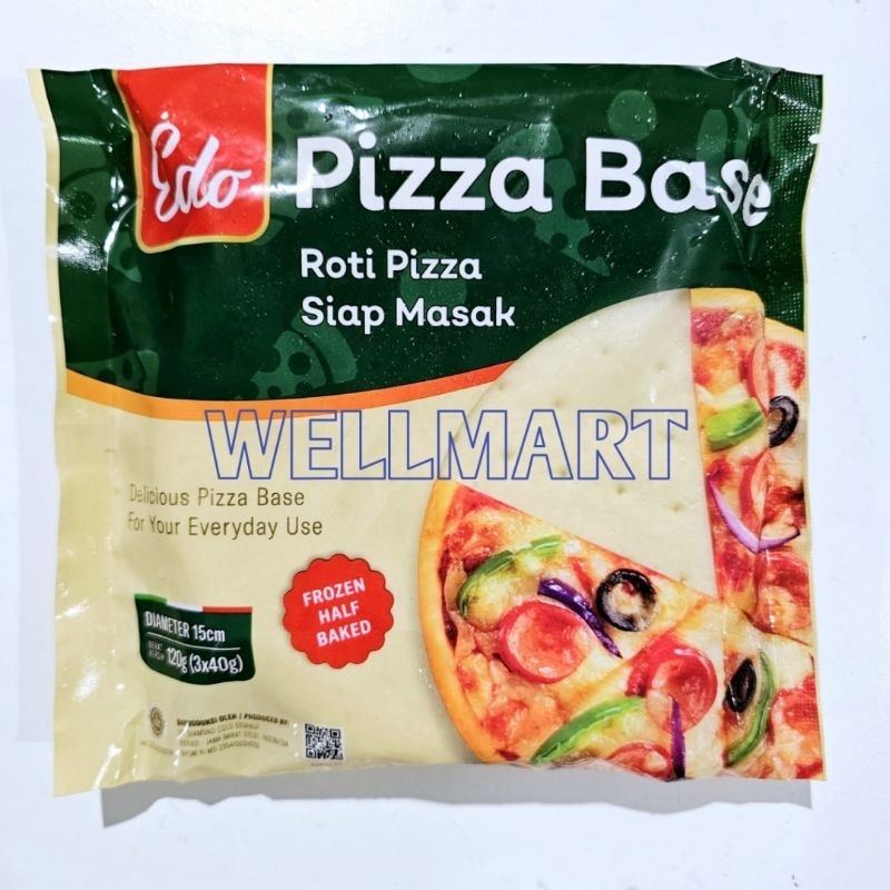 

Edo Pizza Base 120gr Roti Pizza Siap Masak Roti Pizza Frozen