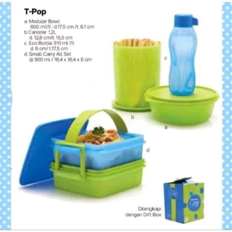 T-POP tupperware