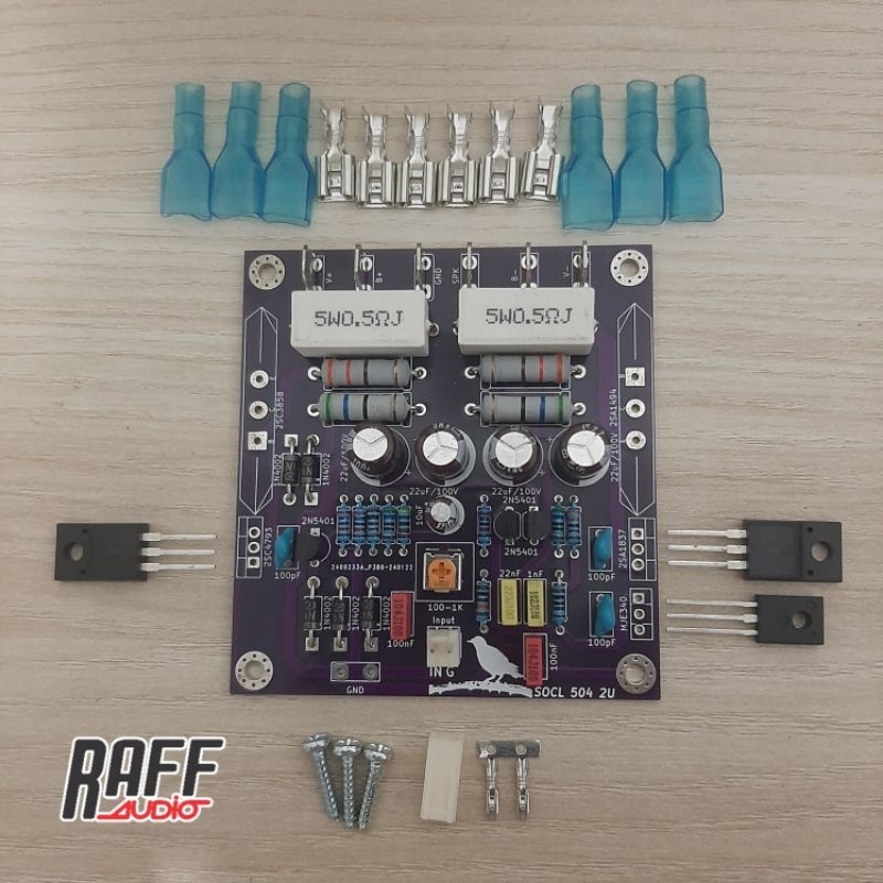 Kit Driver SOCL 504 2U - Power Amplifier PCB Double Layer