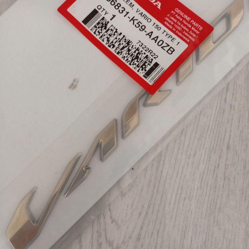 Emblem vario 150 new gold ori