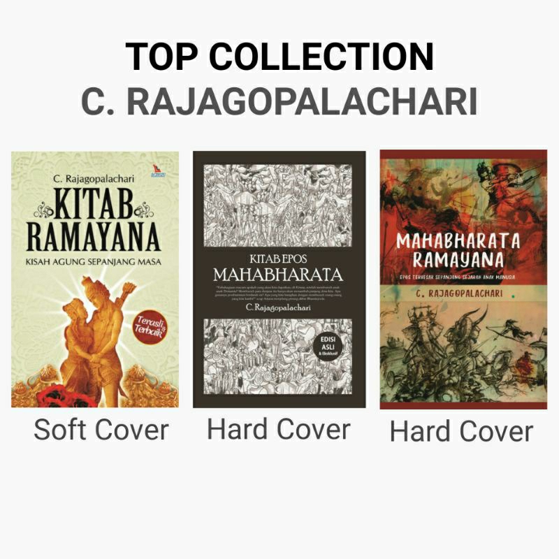 Buku Rajagopalachari Kitab Epos Mahabharata Ramayana Diva Press