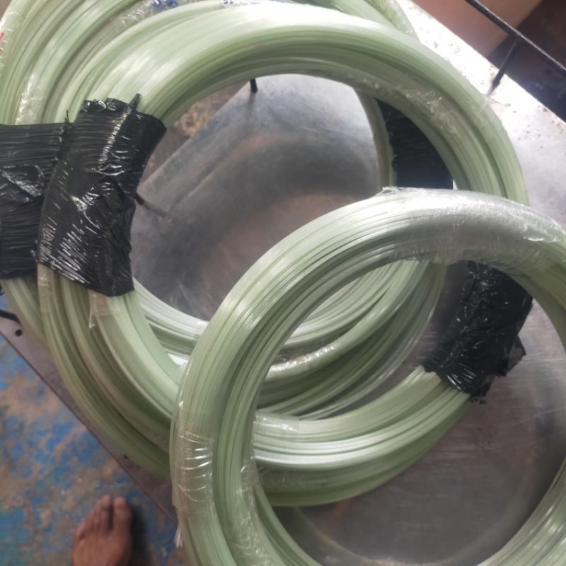 jeruji ruji fiber hijau bening 2 mm sangkar burung dan layangan