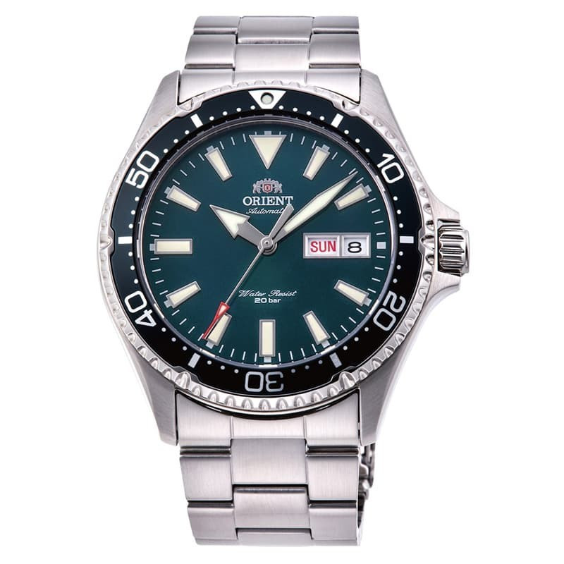 ORIENT Green Hulk Ray 3 RA-AA0004E19B Mako III Diver Jam Tangan Automatic