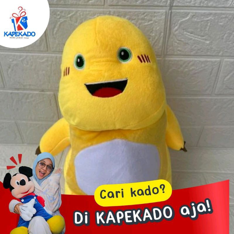 Boneka Dino Nalong Dino Kuning Terbaru