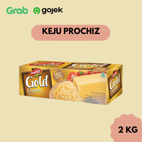 

Prochiz Cheddar Cheese - Keju Prochiz 2 KG