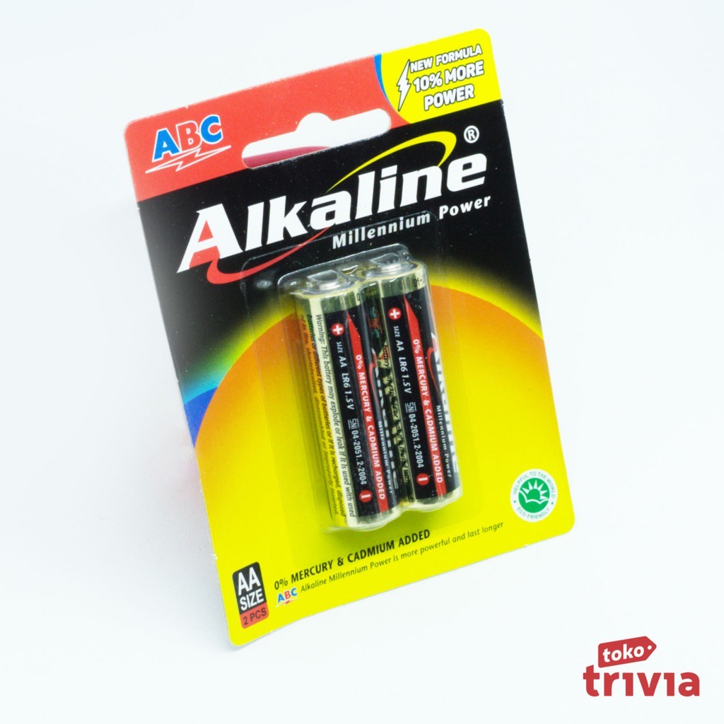 

BATERAI ALKALINE AA/AAA ISI 2 PCS