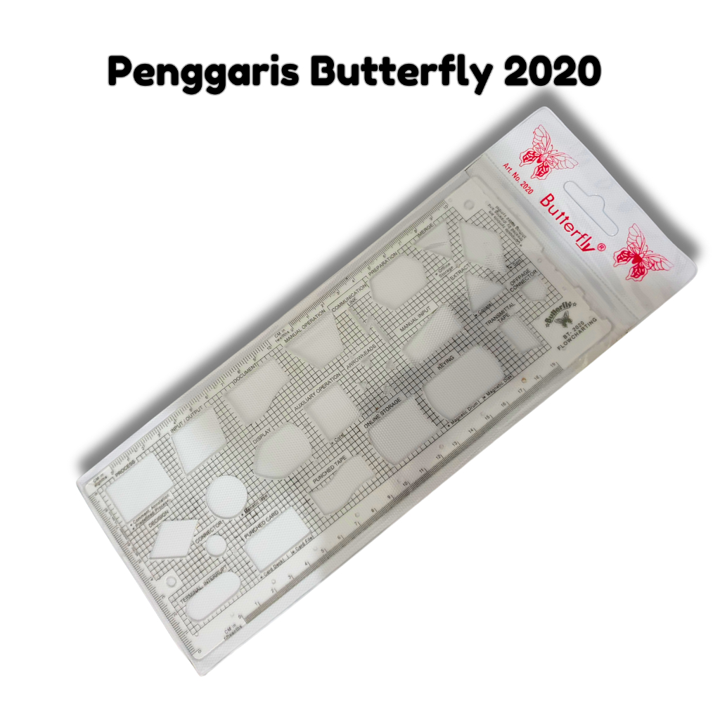 

Penggaris Flow chart butterfly 2020