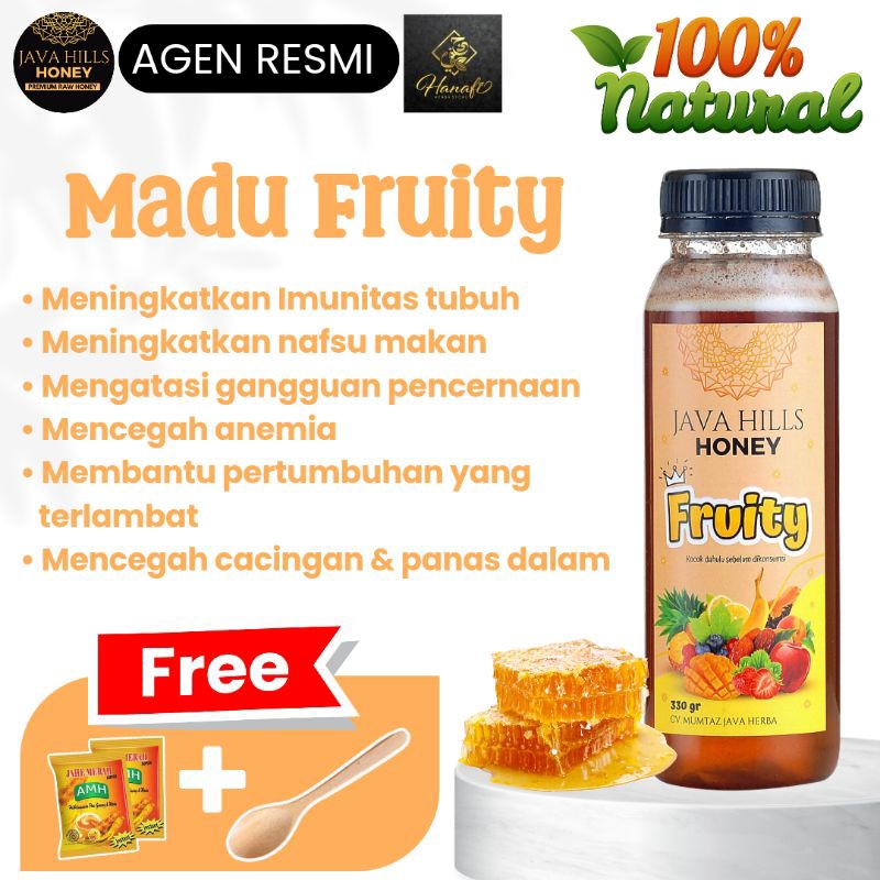 

Madu Fruity Javahills Honey