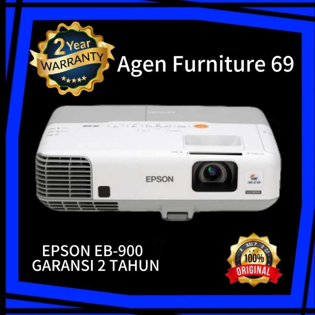 Proyektor Epson EB-900 LCD XGA 3000 Ansi Lumens / Epson EB 900 / Epson EB - 900 / Proyector / Projec