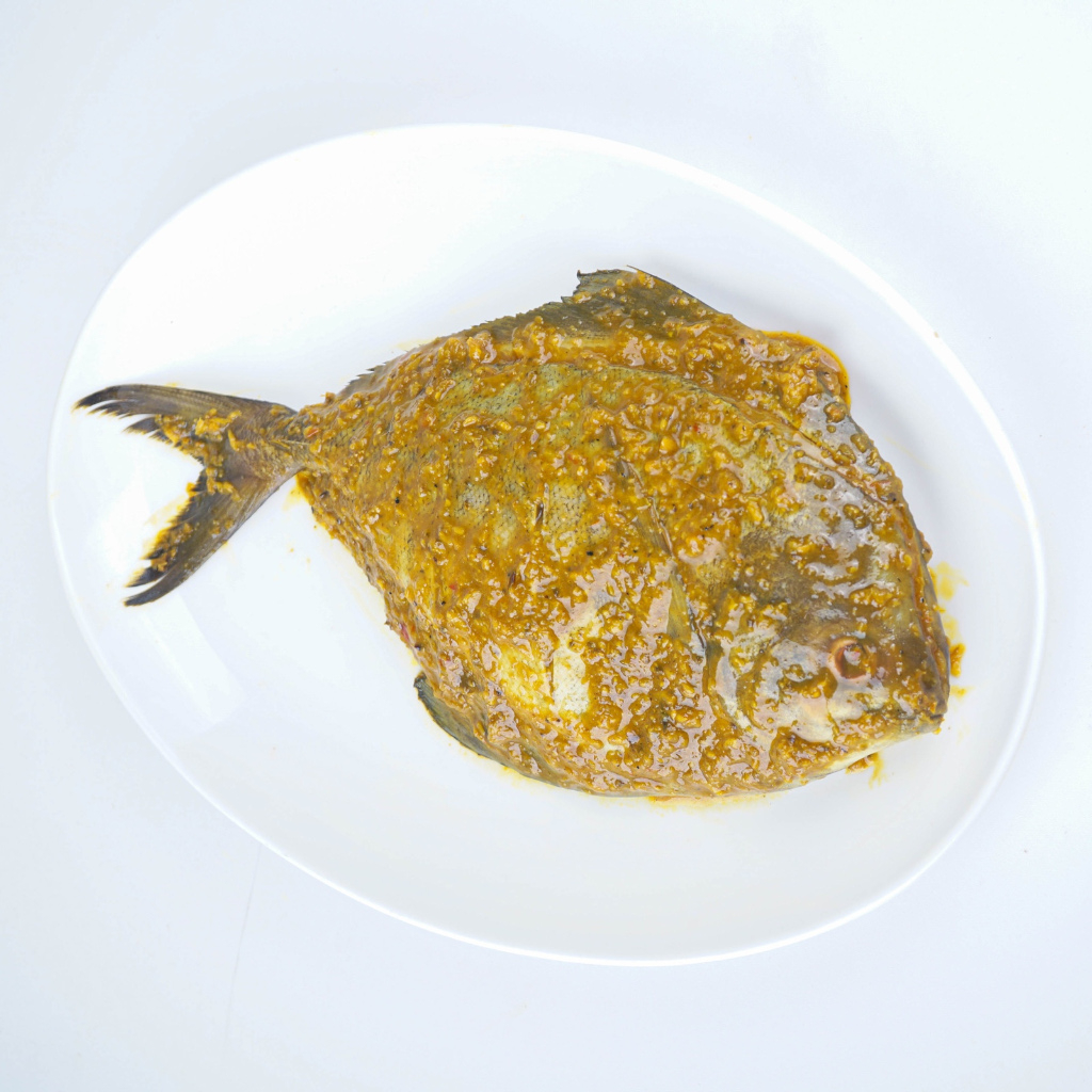 

Ikan Bawal Bakar Bumbu Jimbaran Besar