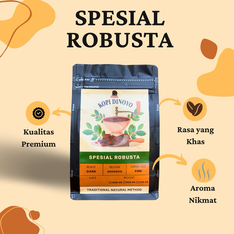 

Kopi Spesial Robusta 1Kg