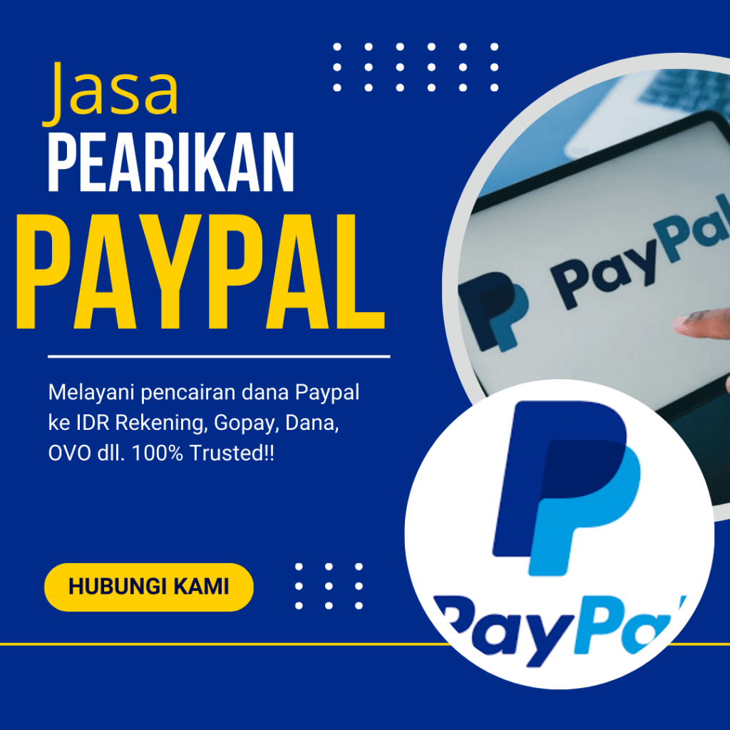 JASA WD PP| PENARIKAN USD PP| JASA PENCAIRAN PAYPAL| WD PAYPAL