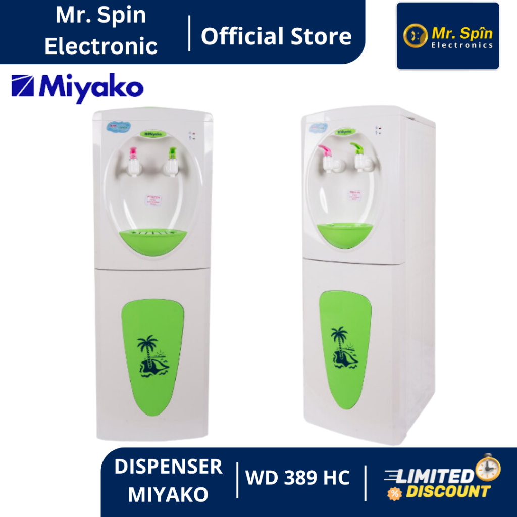 Dispenser Miyako Galon Bawah WD 389 HC