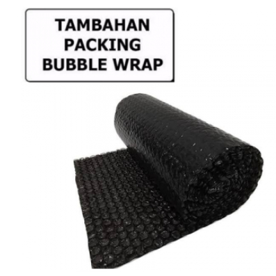 

bubble wrap untuk tambahan packing