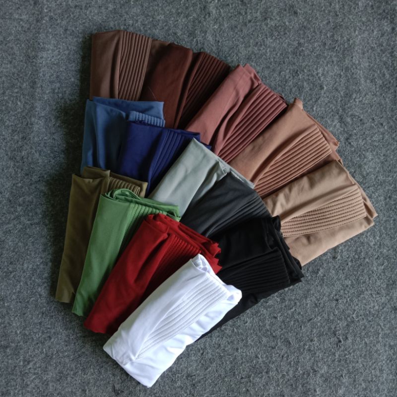 BERGO HAMIDAH JILBAB SPORT PANJANG SIZE L JERSEY PED ANTEM