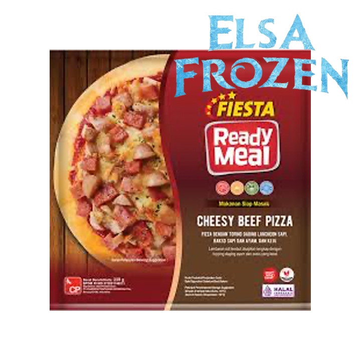 

FIESTA READY MEAL CHEESY BEEF PIZZA 230GR