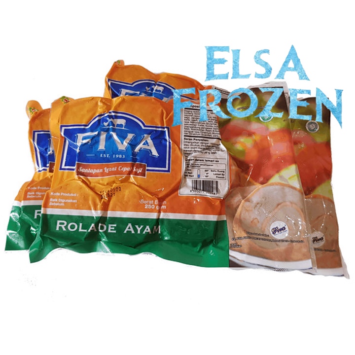 

FIVA ROLADE COIN AYAM ISI 9 250GR / DAGING AYAM KOIN