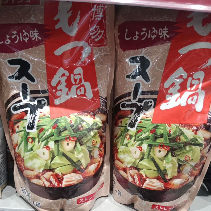 

Daisho Hakata Motsu Nabe Soup Shoyu Aji 750 ml