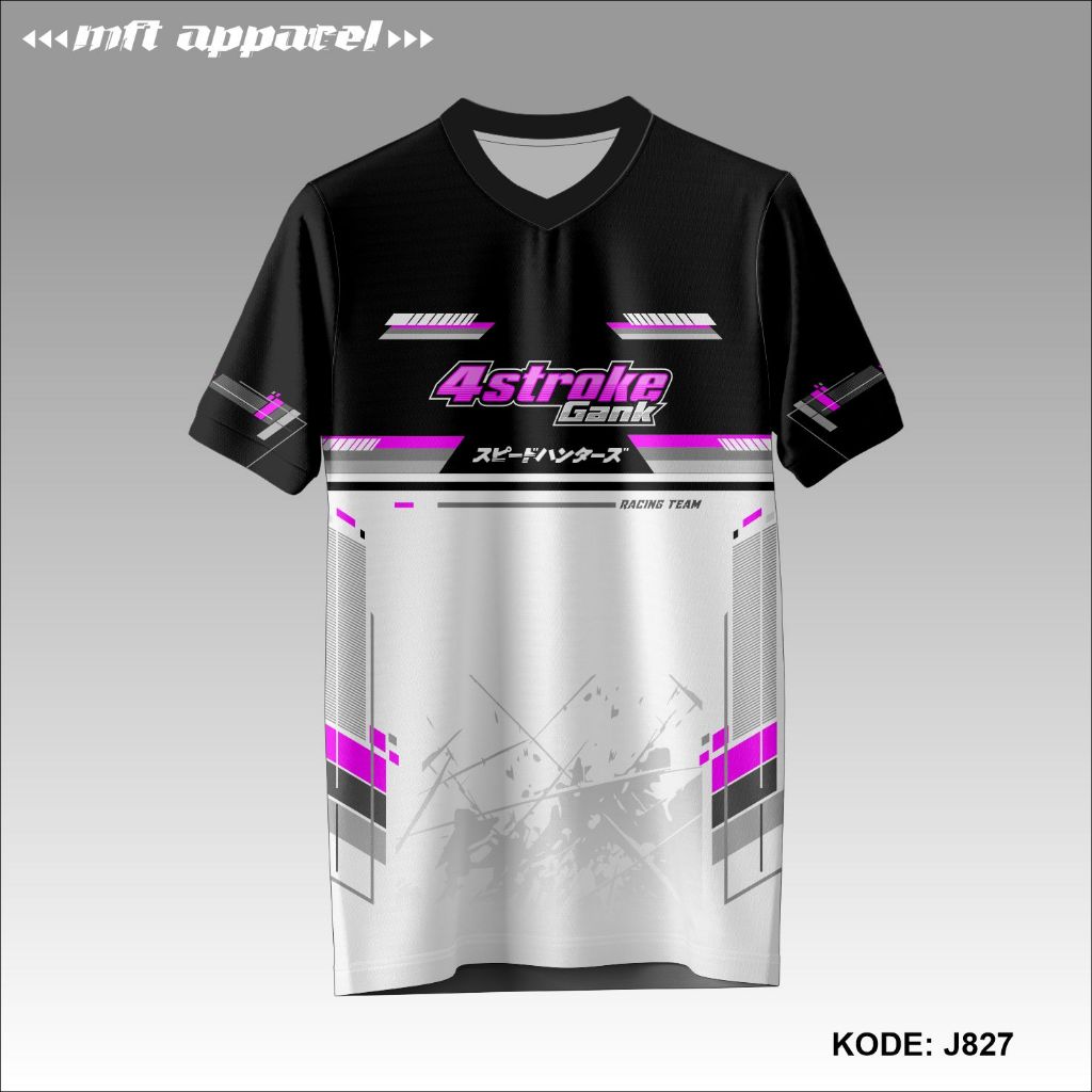 Jersey Racing Baju Jersey 4Stroke Gank Buat Pecinta 4Stroke kaos 4stroke