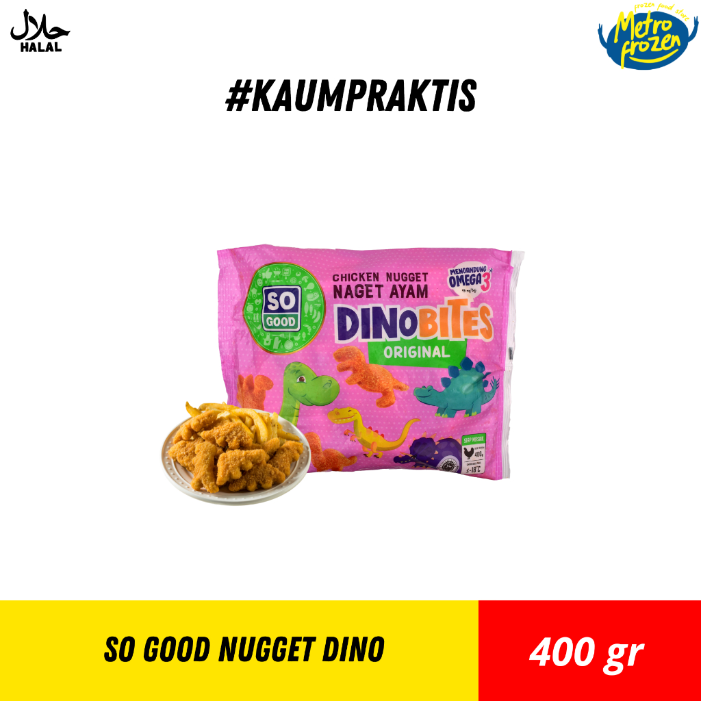 

SO GOOD Nugget Dino 400gr