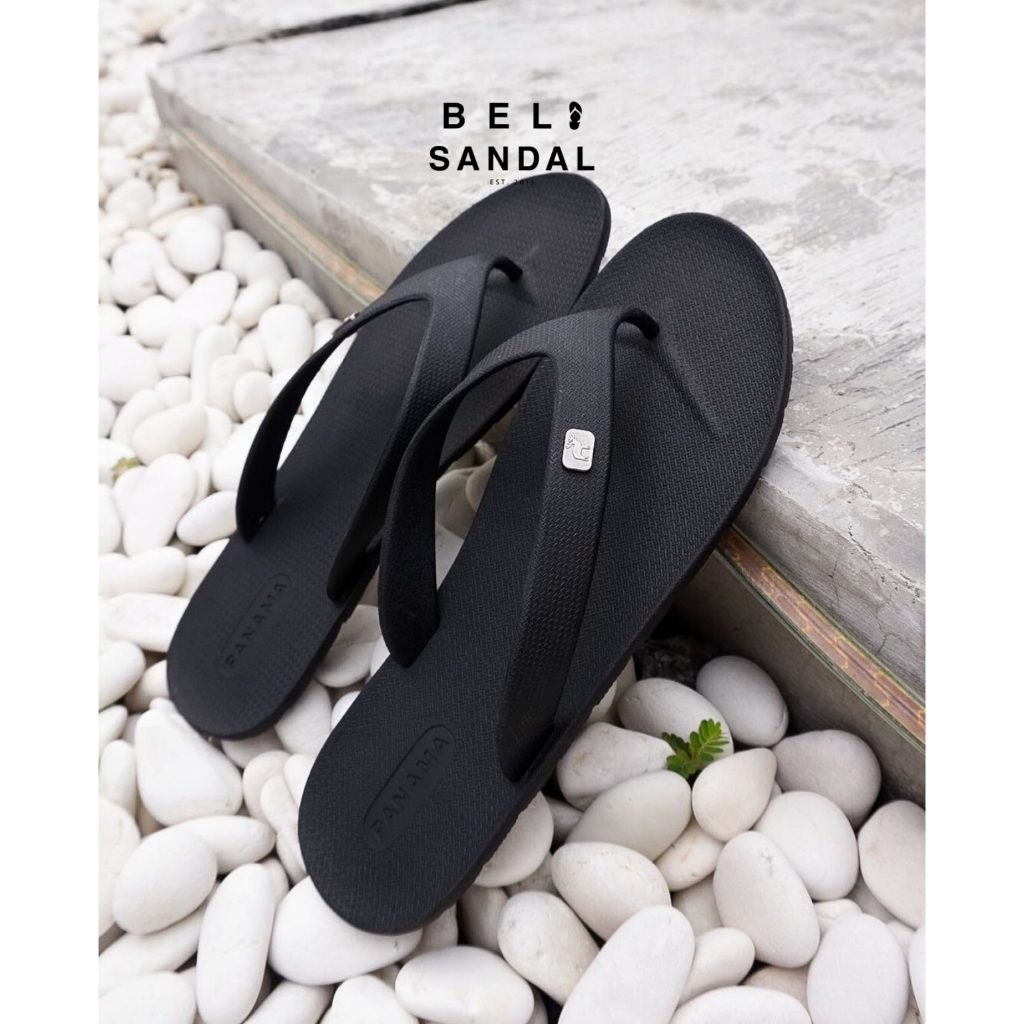 Sandal pria Panama Divers / Sandal Jepit Pria Panama Diverse - Black
