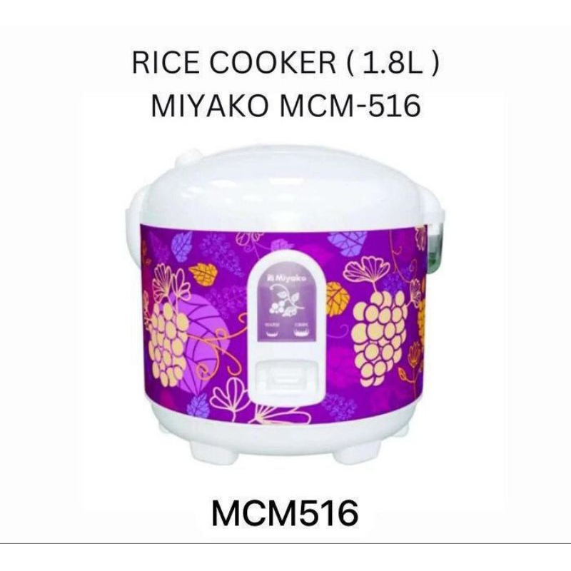 MIYAKO MAGIC COM MCM516 RICE COOKER MANADO